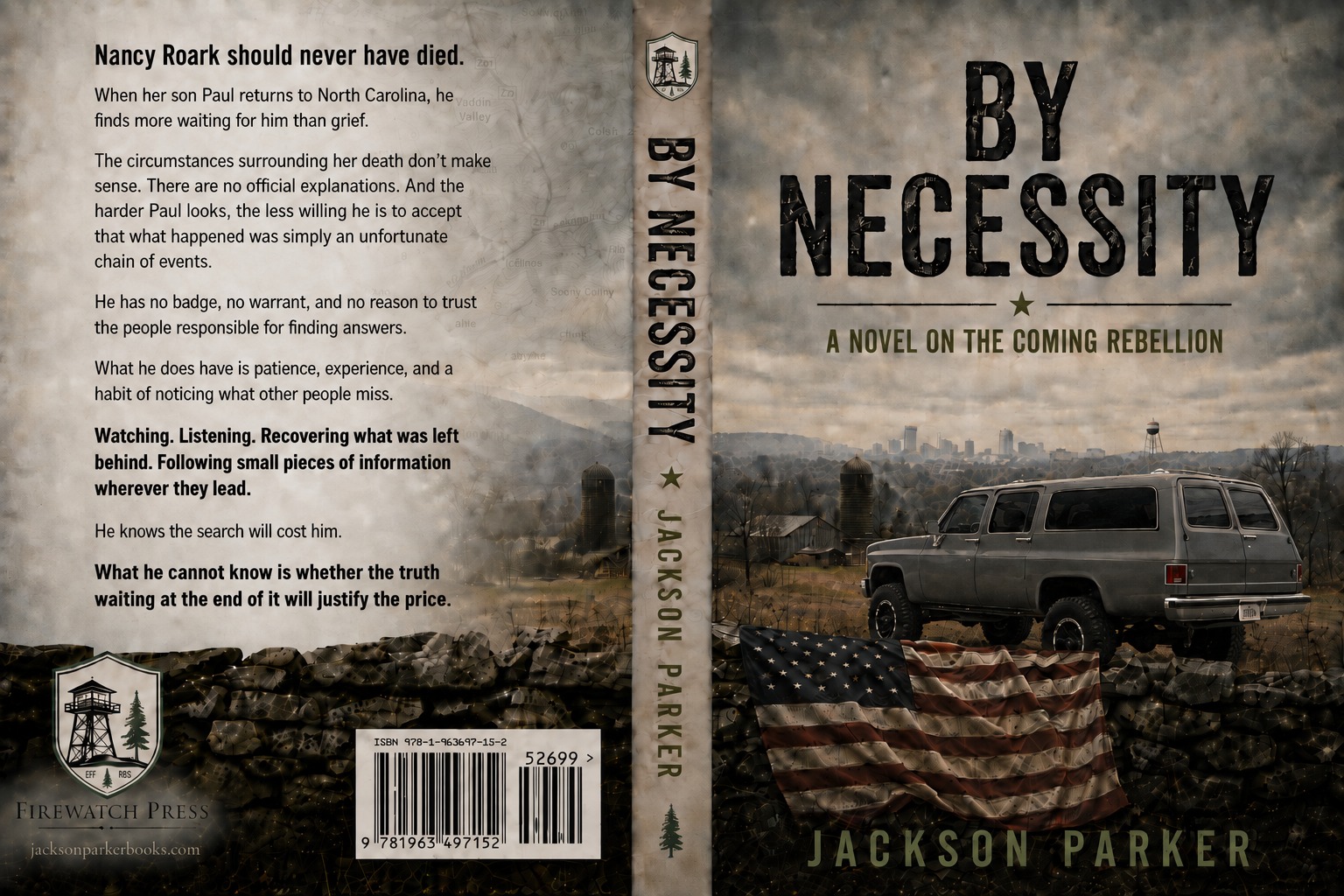 By Necessity by Jackson Parker book cover